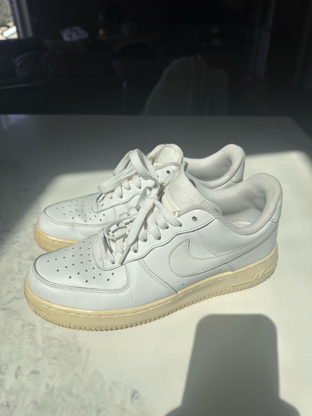 Nike White Air Force One Sneakers Women’s Size 10